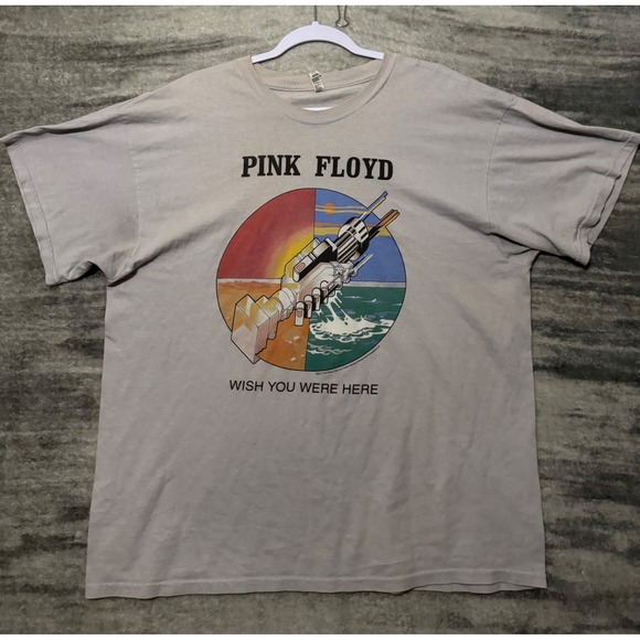 Alstyle Apparel & Activewear Other - Pink Floyd Wish You Were Here Graphic T-Shirt Gray Alstyle Heavyweight XL 2017